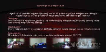 Krynica-Zdrój Ośrodki wypoczynkowe - W górach