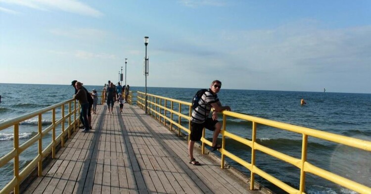 Molo Ustronie Morskie