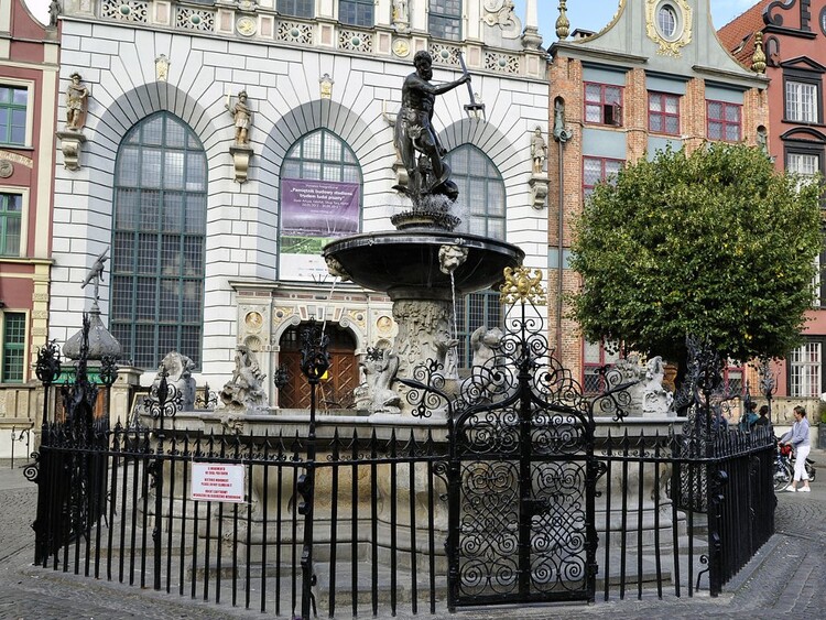 Fontanna Neptuna w Gdańsku