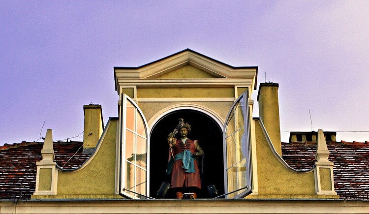 Figura Pana Twardowskiego w Bydgoszczy