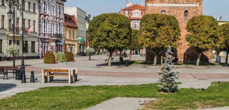 Rynek w Żninie