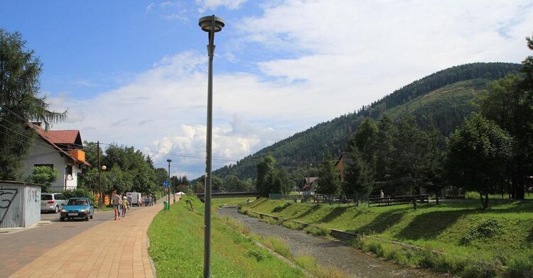 Deptak nad Żylicą w Szczyrku