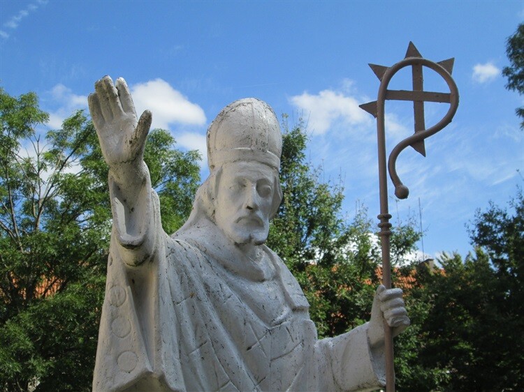 Figura św. Wojciecha w Pasłęku