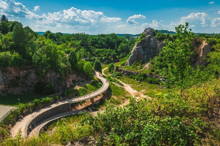Góry Świętokrzyskie, a w ich sercu Kielce