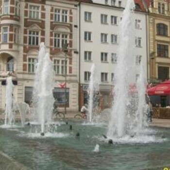 Fontanna na Rynku w Bytomiu