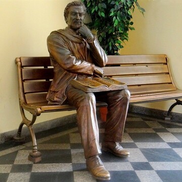 Ławeczka Jana Szczepańskiego w Ustroniu