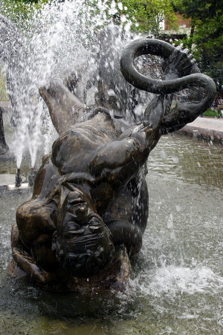 Fontanna Potop w Bydgoszczy