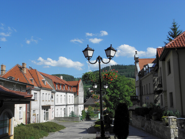 Deptak w Dusznikach Zdroju