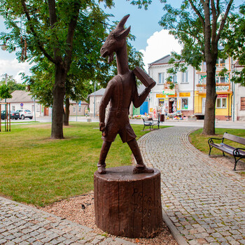 Pomnik Koziołka Matołka w Pacanowie