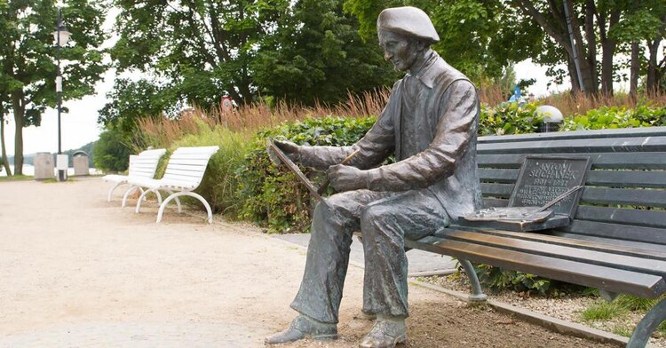 Ławeczka Antoniego Suchanka w Gdyni