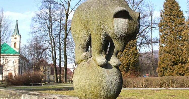 Pomnik Misia w Wiśle