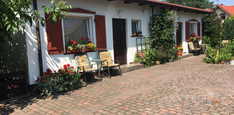 widok domu gościnnego 